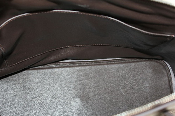 High Quality Replica Hermes Bolide Togo Leather Tote Bag Dark Coffee 509084 - Click Image to Close